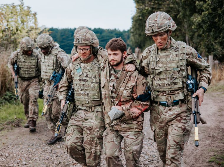 Teamwork - Cpl J Jones