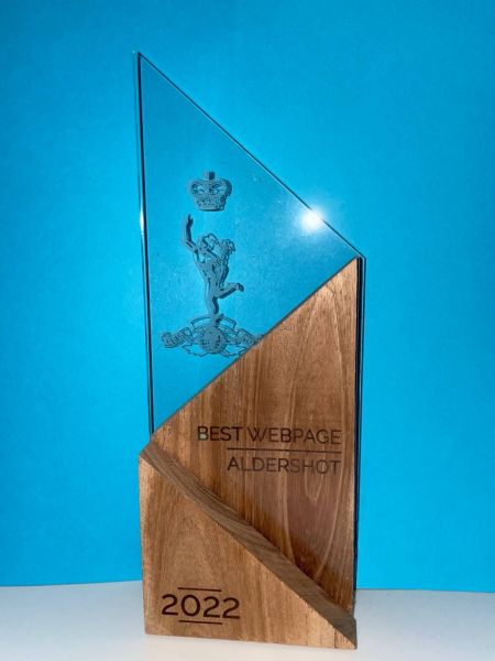 The Aldershot awarded best RSA Website 2022