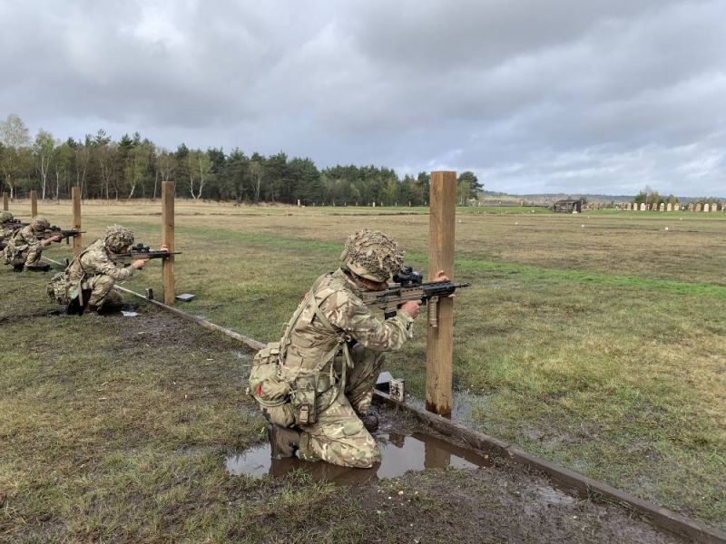 Inter-Corps Operational Shooting Competition  (Corps’ OSC) Pirbright Ranges – April 2024