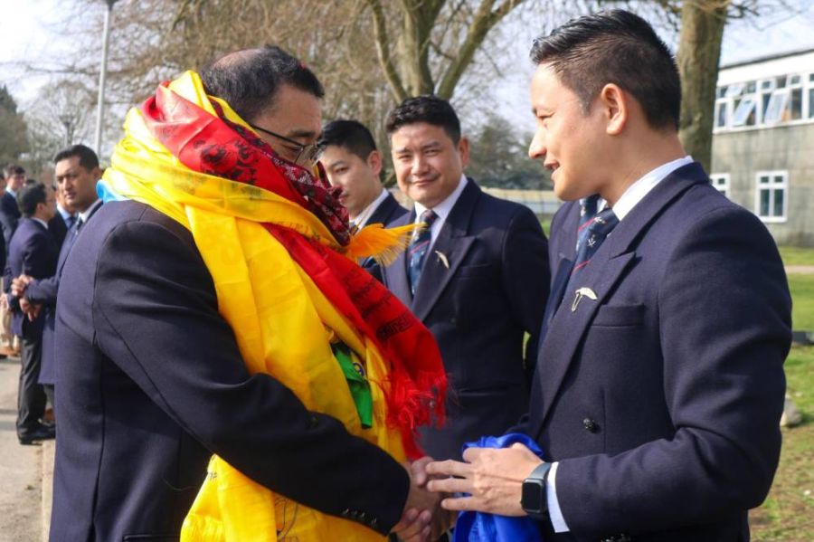 Farewell to the 28th Gurkha Major QG SIGNALS