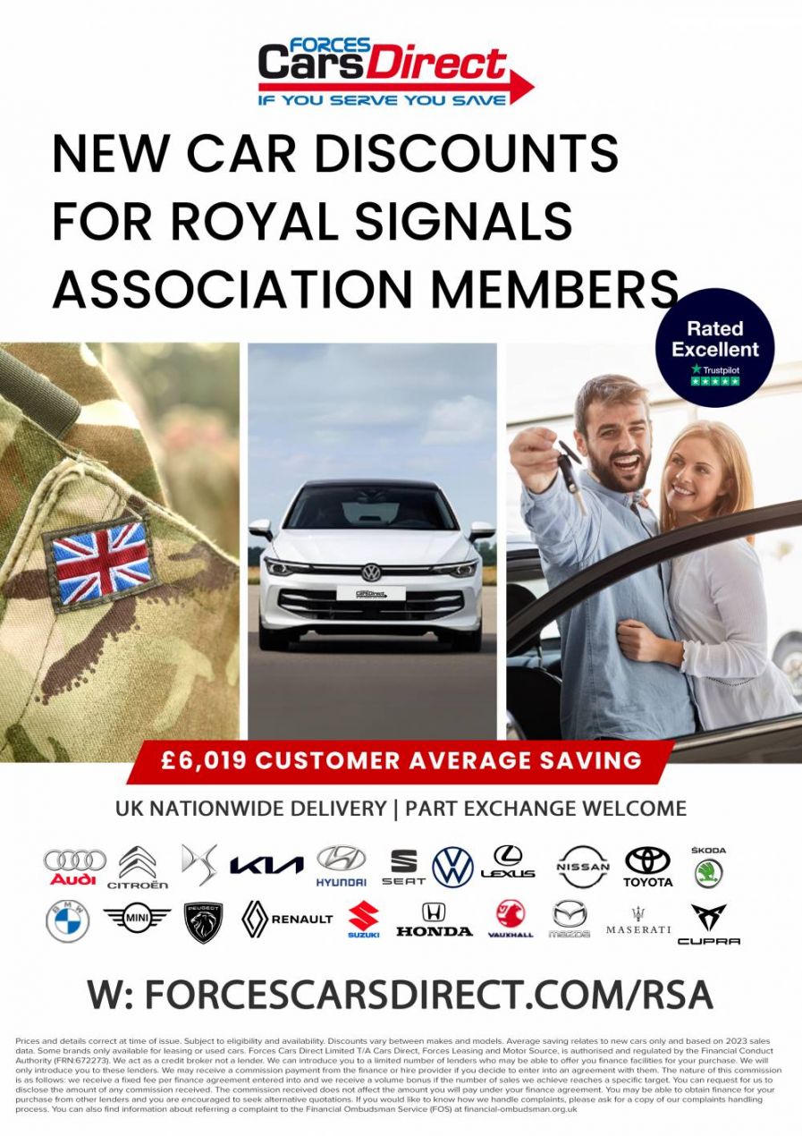 Car Discounts for Royal Signals Association Members
