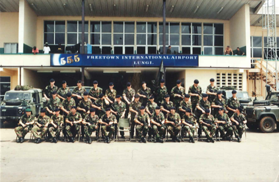 Royal Signals in Sierra Leone