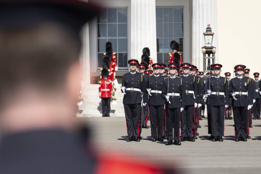 New Officers Commission from Sandhurst
