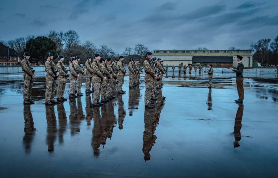 Royal Signals unit prepares for historic debut carrying out ceremonial duties