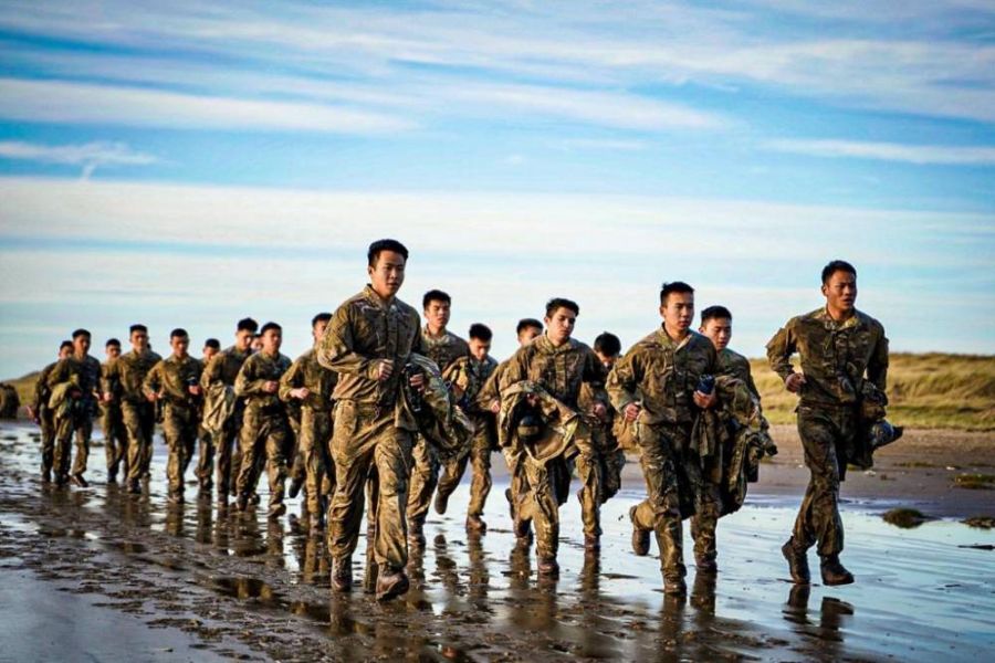 Selection and training process for a Queen's Gurkha Signaller