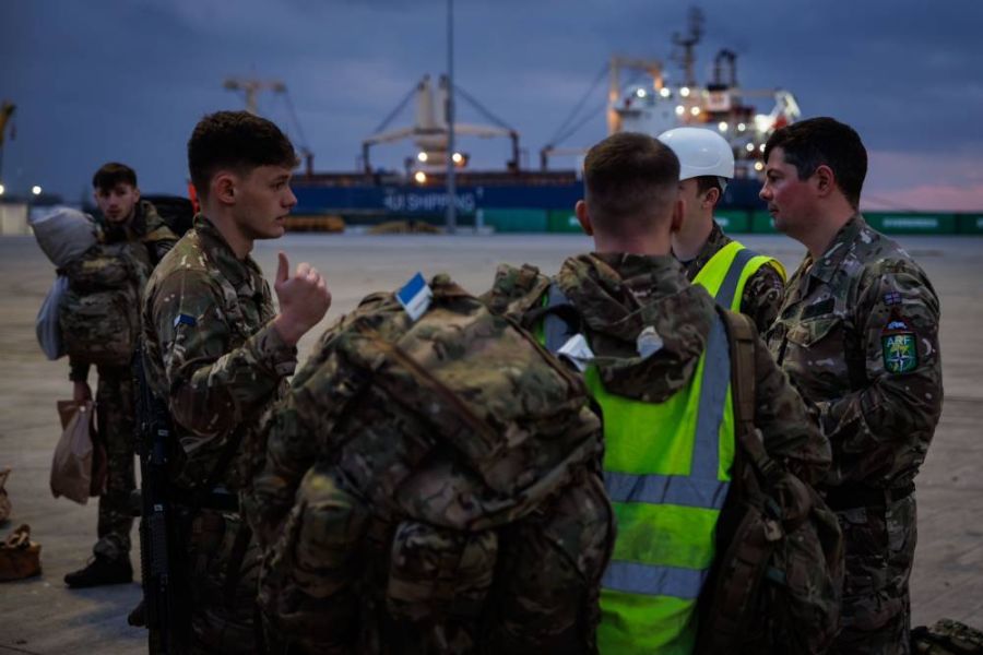 Hundreds of Army vehicles shipped to Romania for NATO exercise
