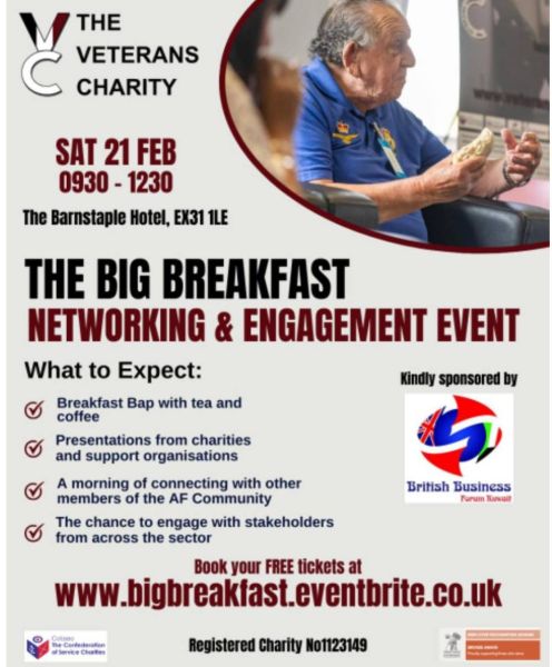 The Big Breakfast - Saturday 21 February 2026 - Free to attend