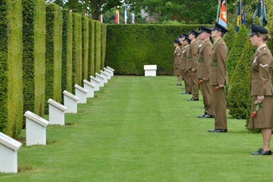 Royal Corps of Signals Service of Remembrance at the National Memorial Arboretum Saturday 3rd September 2022