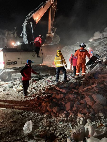 Army Reservist uses military training to help those affected by Turkey earthquake