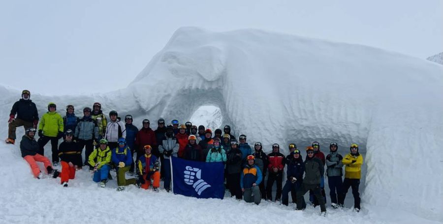 Instructors on the slopes!