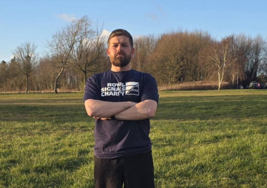 20 miles a day for 20 days for the Royal Signals Charity