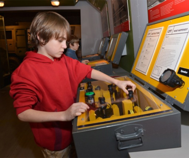 Kids go FREE at the Royal Signals Museum this half-term!