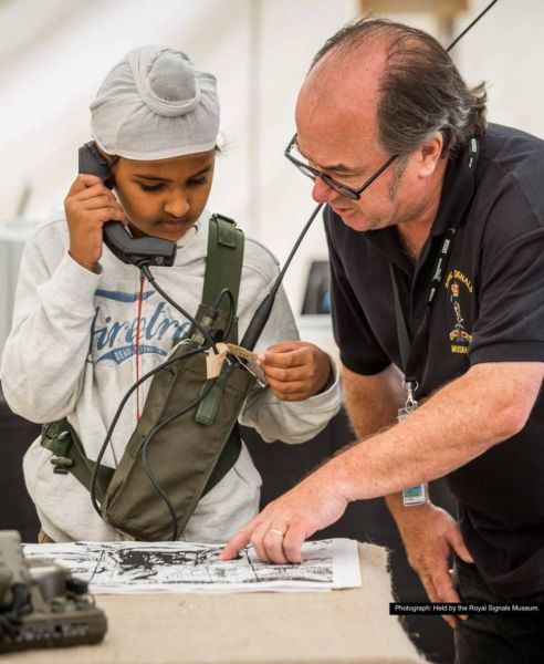 Children under 16 go FREE with a paying adult to the Royal Signals Museum until 31 May