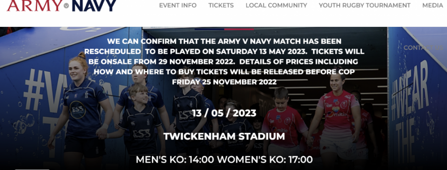 ARMY Vs NAVY Babcock Trophy