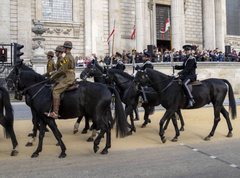British and American military riders star at Lord Mayor’s show