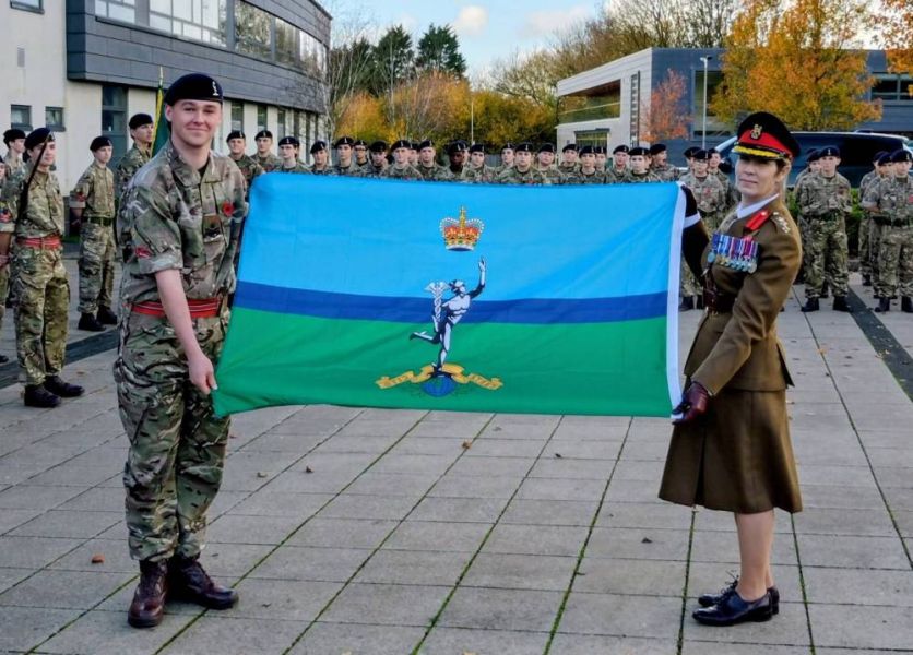 Royal Signals Cadet Affiliation Parades – Somerset,    8 November 2025