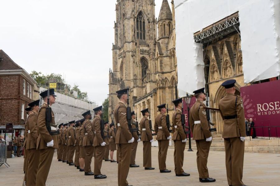 Celebrating the Freedom of York - 2 Signal Regiment Parade Through the City