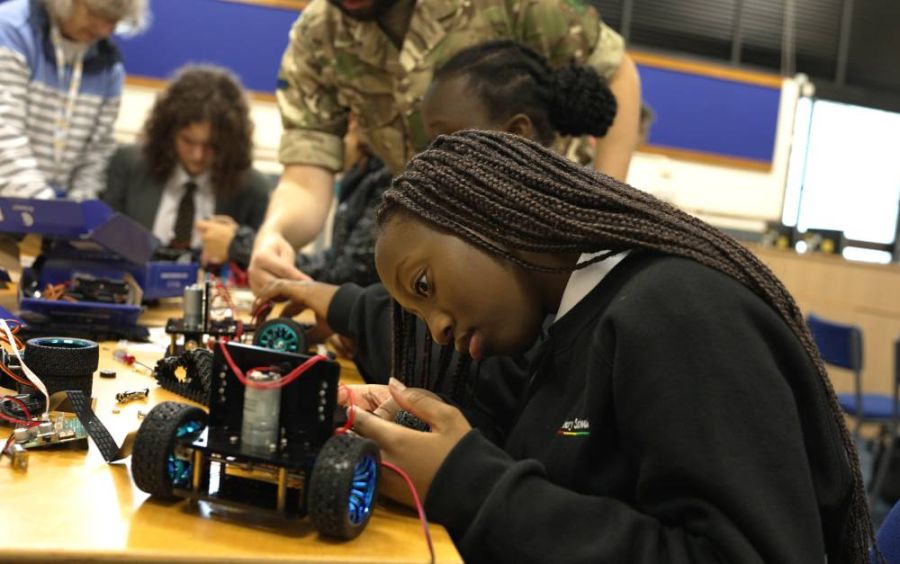 Dorset Students Learn Cyber Skills with Royal Signals