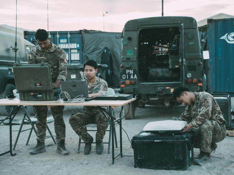 1 Signal Regiment Training with Allies and Testing Tomorrow's Tech in California